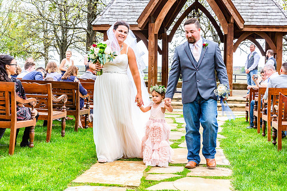 Our family wedding day walk